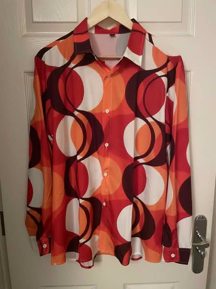 Photo of free 70s inspired orange shirt (L) (Cambridge CB4) #1