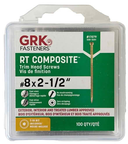 Photo of free rt composite trim head screws (Near Fallowfield & Greenbank) #1