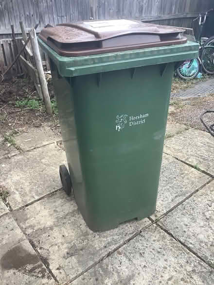 Photo of free Wheelie bin (Slinfold,horsham) #1