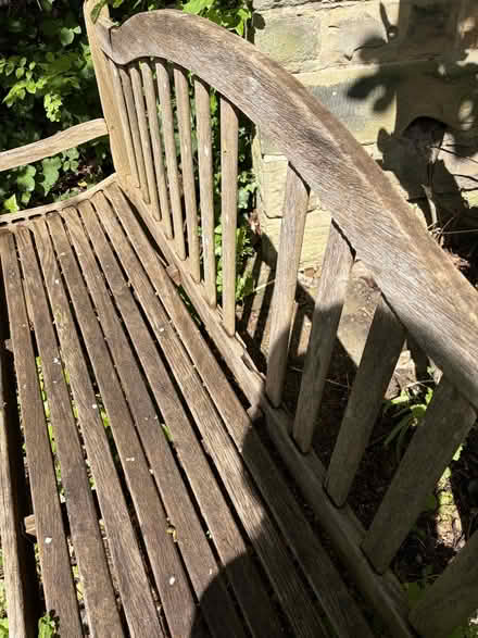 Photo of free Garden Bench - in need of some repair work (Sharrow S7) #2
