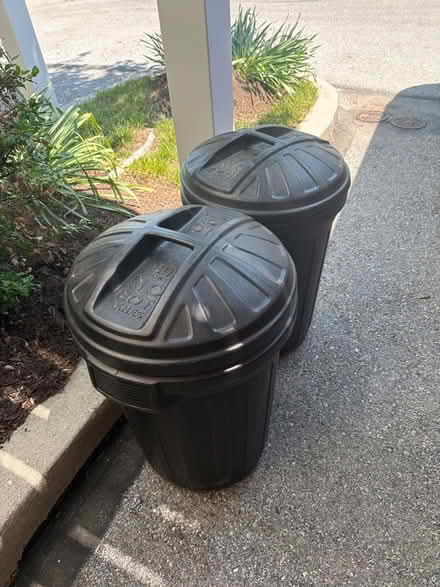 Photo of free Two 80 liter trash cans (West Chester Borough) #1