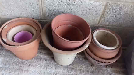 Photo of free Terracotta plant pots (Bowbridge GL5) #1