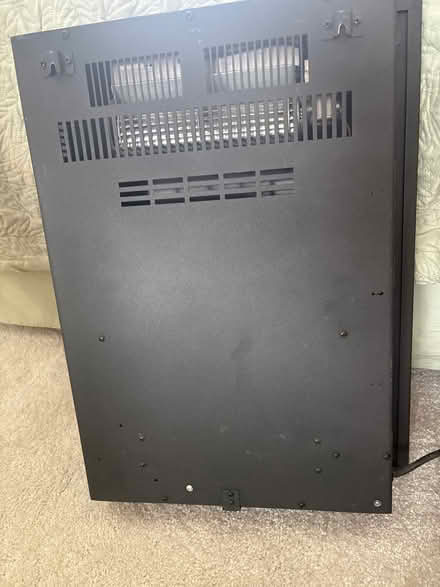 Photo of free Purple wall mounted electric fire (Mudford Sock BA21) #3