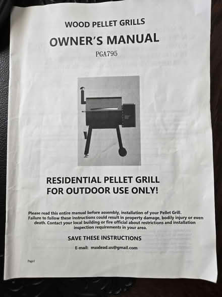 Photo of free Electric Pellet Grill (Stockbridge-Mt Zion Rd) #1