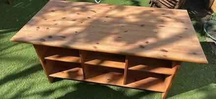 Photo of free Pine coffee table (L37 2HH) #2