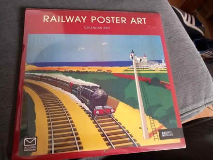 Photo of free Railway poster art calendar 2021 (Bournemouth BH9) #1