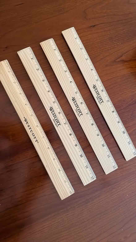 Photo of free Wood Rulers (Central Alameda) #1