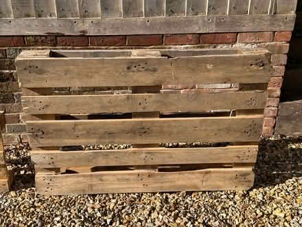 Photo of free 2 wooden pallets (East Marden) #3