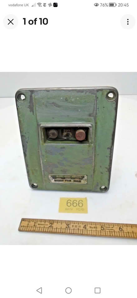 Photo of Contactor/starter (Hanworth RG12) #2