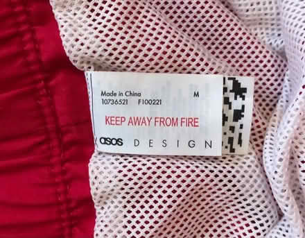 Photo of free Men’s ASOS red shorts, size Medium. (Great Harwood BB6) #3