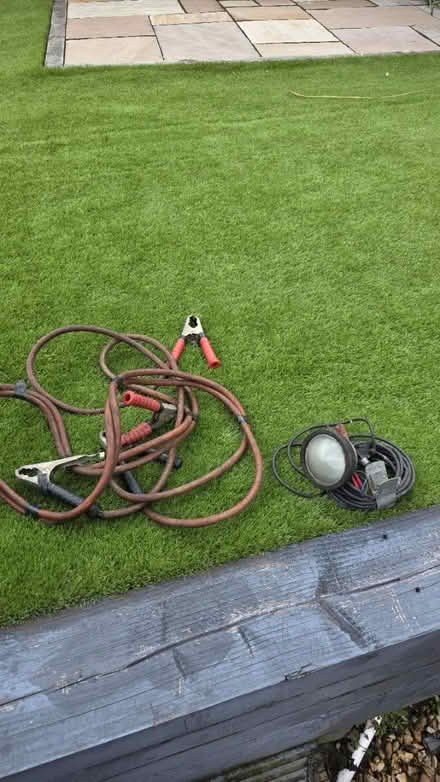 Photo of free Jump leads and lamp (EH12 9JH) #3