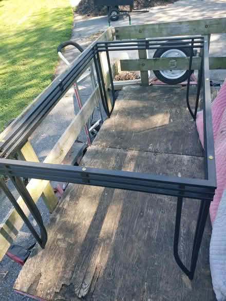 Photo of free Glass Top Table with 4 Chairs (Clarksburg) #2