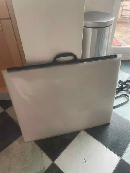 Photo of free A2 polythene portfolio with handle (Horningsea CB25) #1