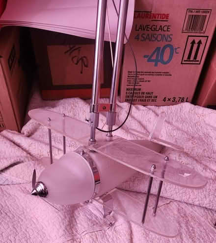 Photo of free Airplane Chrome Acrylic Light (Danforth and Greenwood) #1