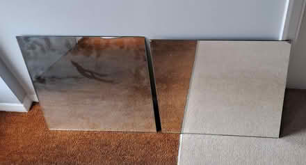Photo of free Two pieces of mirror 18" x 18" (Wokingham RG40) #1