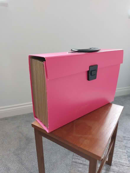 Photo of free Pink document case (Humphrey's End GL6) #1