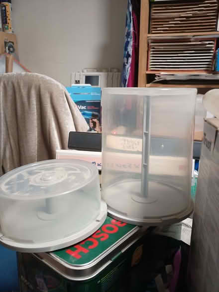 Photo of free DVD/CD stacker cases, 1 large, 1 small (Billing Road East area NN3) #1