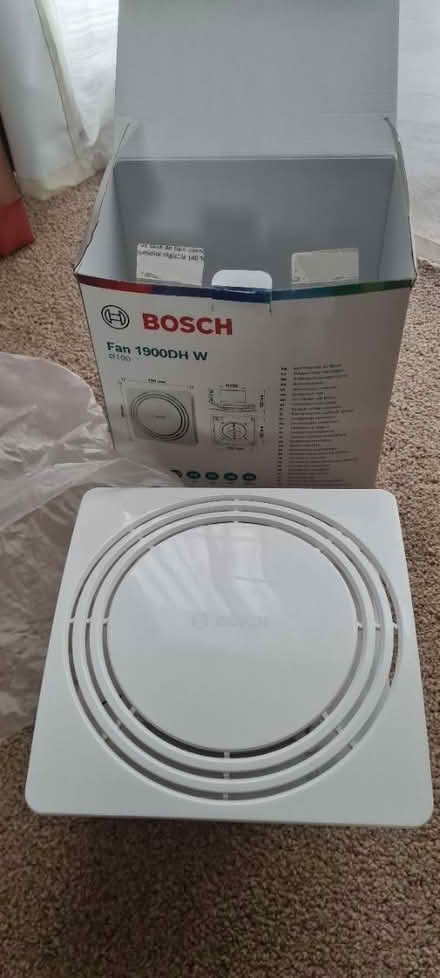 Photo of free Extractor fan - New (hanwell W7) #1