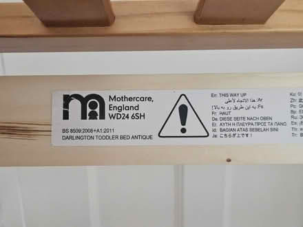 Photo of free Toddler Bed for 140x70 (Mothercare) (Neston CH64) #4