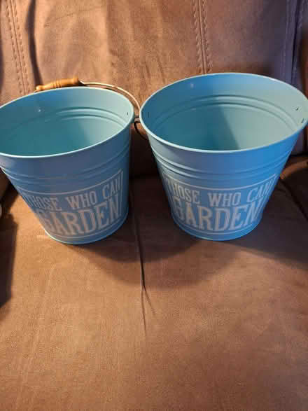 Photo of free Two Bucket style garden planters (Walderslade ME5) #1