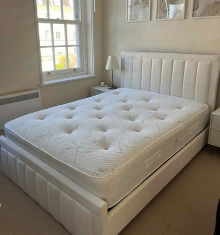 Photo of free Double Bed with Frame (SW11 3) #1