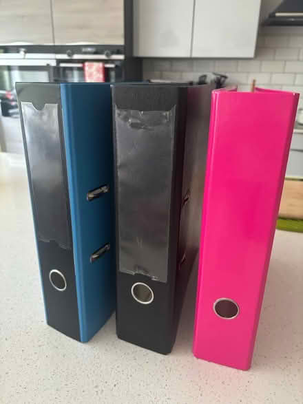 Photo of free 3 binder folders (WD3) #1