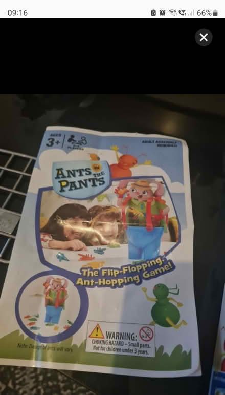 Photo of free Ants in the pants game (NG15) #2
