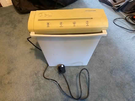 Photo of free Document shredder (Earley RG6) #2