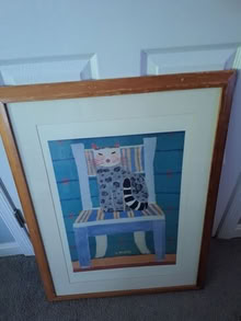 Photo of free framed whimsical cat pic 20874 #1