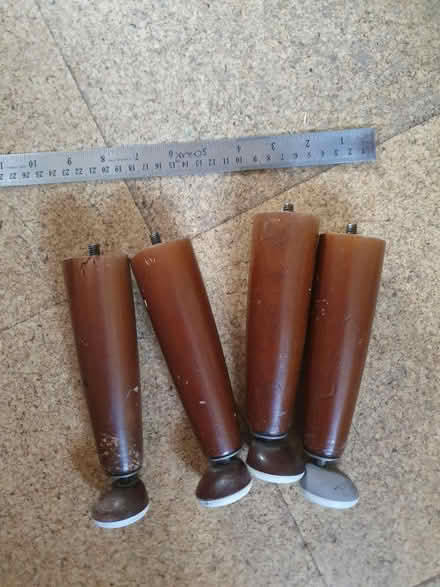 Photo of free Wooden legs with casters (OX4, Temple Cowley) #1