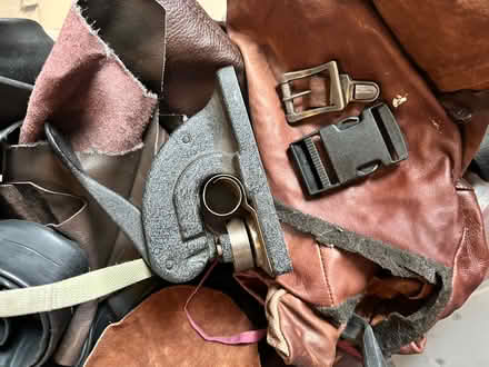 Photo of free Leather (& vegan leather) pieces (North fort st EH6) #4