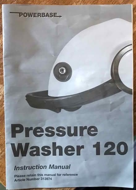 Photo of free Powerbase Pressure Washer 120 working (St Julians AL1) #2