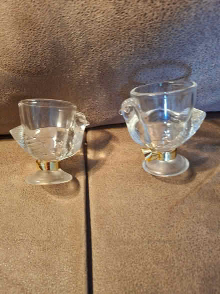 Photo of free Glass egg cups (Chicken Design) (Walderslade ME5) #2