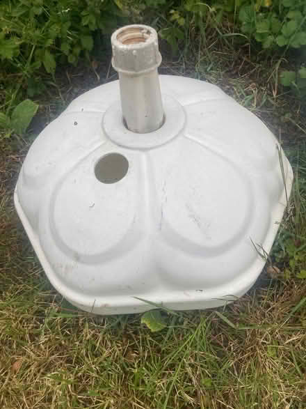 Photo of free Plastic garden parasol stand (Bear Flat BA2) #1
