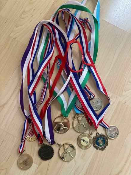 Photo of free A selection of childrenβs medals for football and gymnastics (Lamorbey DA15) #1