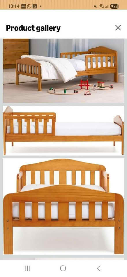 Photo of free Toddler Bed for 140x70 (Mothercare) (Neston CH64) #1