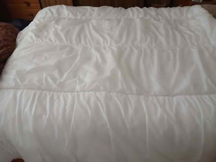 Photo of free Double sized Winter Warm Duvet with duvet cover (Shelton Lock DE24) #1
