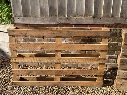 Photo of free 2 wooden pallets (East Marden) #2