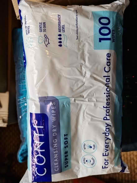 Photo of free Calling all carers. Dry wipes (Denton) #1
