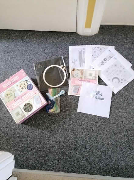 Photo of free Cross stitch kit (Langney BN23) #1