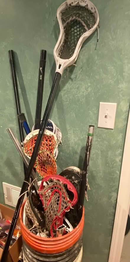 Photo of free Lacrosse heads and poles (Lake Villa,IL) #1