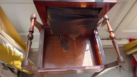 Photo of free Antique piano stool in need of reupholstering (The Nurserylands TW12) #3
