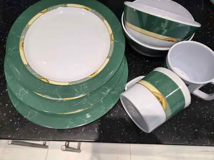 Photo of free Melamine plates, bowls & cups (Barkingside IG5) #1
