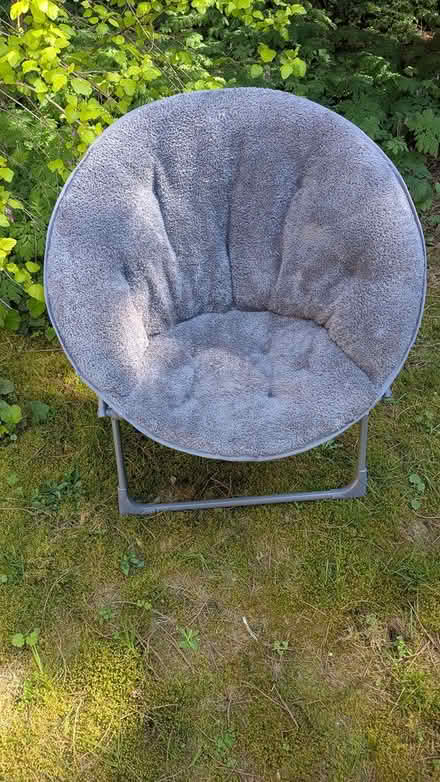 Photo of free Child's Moon Chair (Bellevue Bridle Trails area) #1