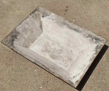 Photo of free Concrete mixing pan (Downtown Natick) #1