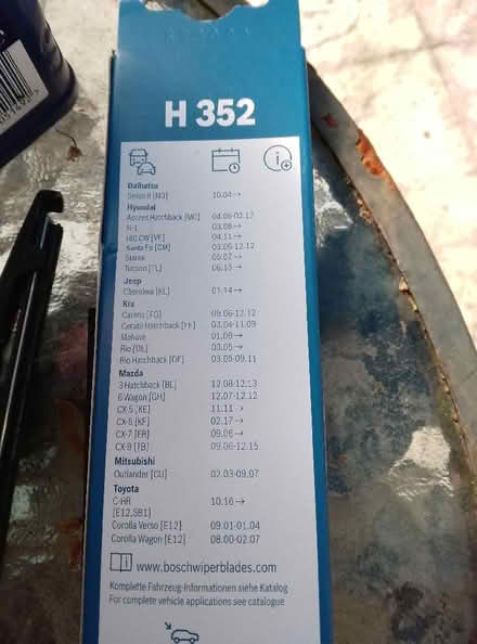 Photo of free Rear windscreen wiper blade (Heysham LA3) #1