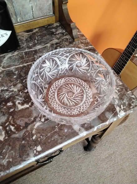 Photo of free Large glass serving bowl (Allerton L18) #2