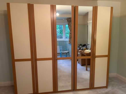 Photo of free large wardrobe and shelving unit (Burbage SK17) #1