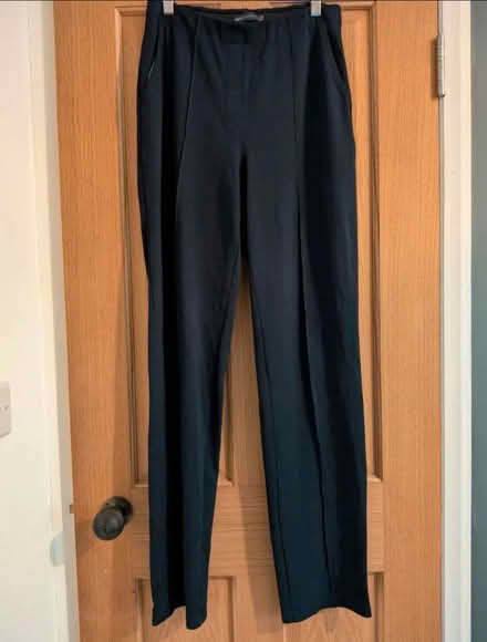 Photo of free M&S tailored trousers (Navy, UK10) (Manchester M19) #1