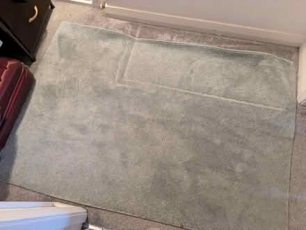 Photo of free Pale blue Dunelm rug (Wolverhampton WV10 6) #1